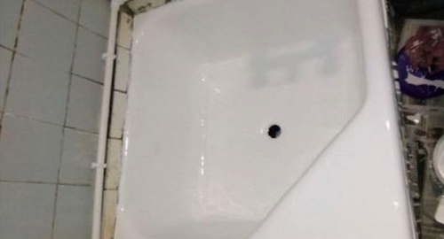 Обновление душевого поддона акрилом | Дудинка